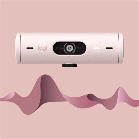 960-001421 - Logitech Webcam Brio 500 - ROSE - USB - N/A - EMEA28 Webcam 2-yr Warranty 